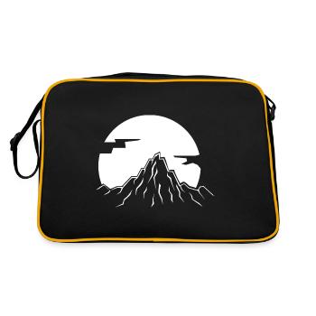 Montagne - (32) - Sac Retro - noir/or - Dos