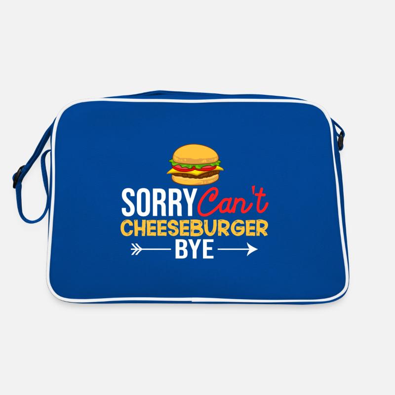 Cheeseburger Cheese Sandwich Hamburger Sac Retro