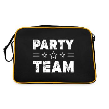 Party Team - Retro Bag - black/gold - Back