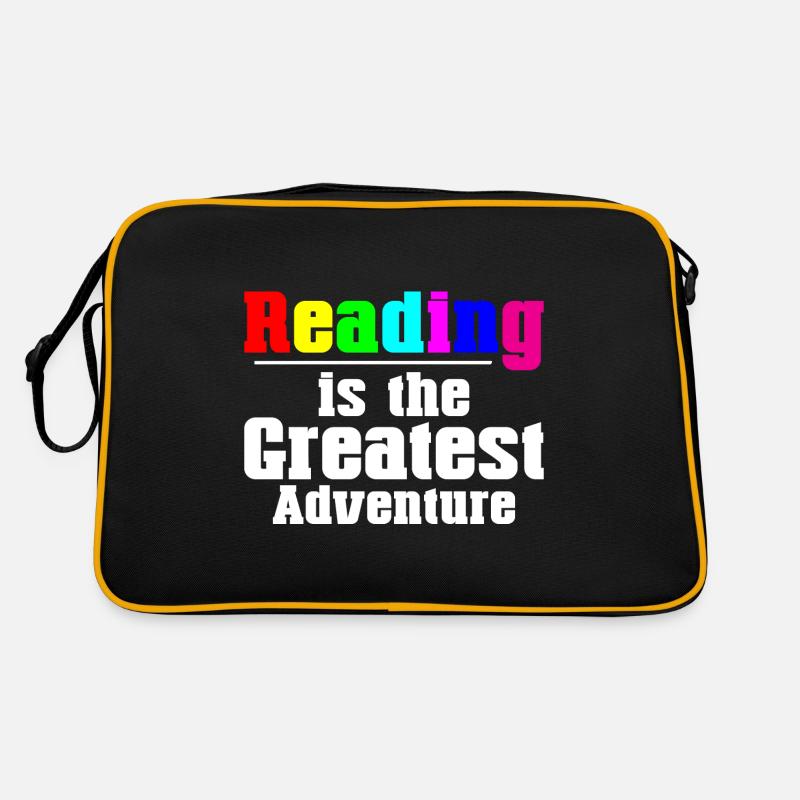 Reading Is The Greatest Adventure 2 Retro Bag