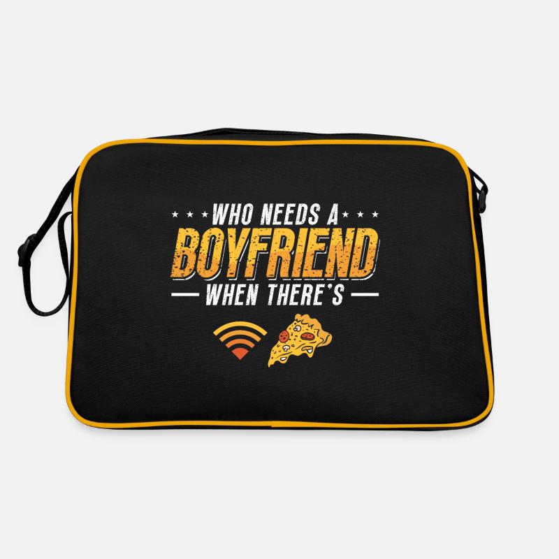 Who needs a Boyfriend when there is Internet and Retro Tasche
