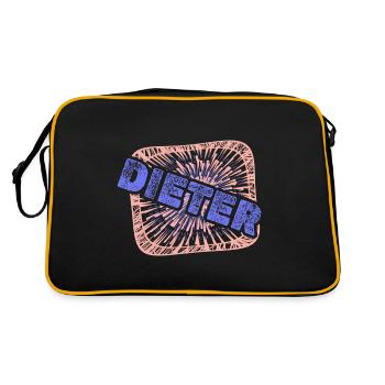 Collègue Dieter - Sac Retro - noir/or - Dos
