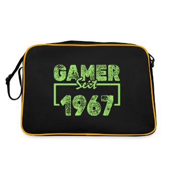 1967 - Retro Bag - black/gold - Back