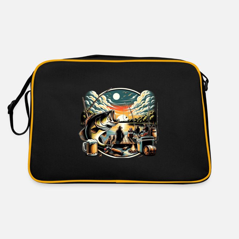 Bass Fish Retro Bag