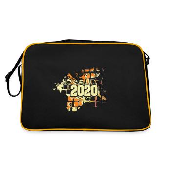 2020 - Sac Retro - noir/or - Dos