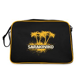 Sarakiniko as a party - Retro Bag - black/gold - Back