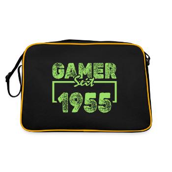 1955 - Sac Retro - noir/or - Dos