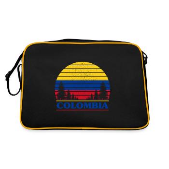Colombia - Retro Bag - black/gold - Back