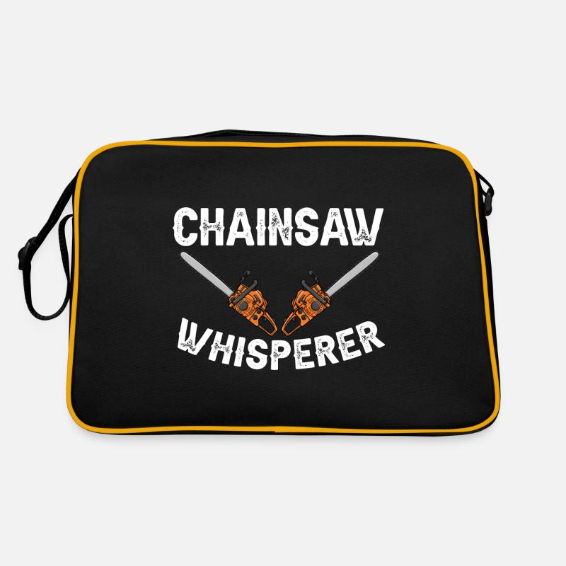 Tronçonneuse Foresterie Forest Work Forest Worker Sac Retro