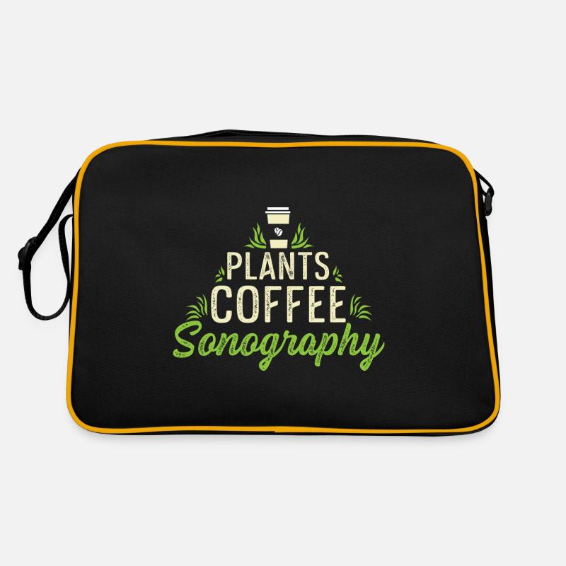 Plantes Kaffeonography Café -Commerçant Gesch Sac Retro