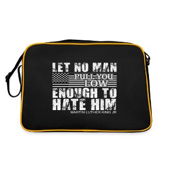 Journée Martin Luther King, Jr. - Sac Retro - noir/or - Dos