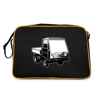 Multicar M25 Multicar Nouveaux camions Multricar - Sac Retro - noir/or - Dos