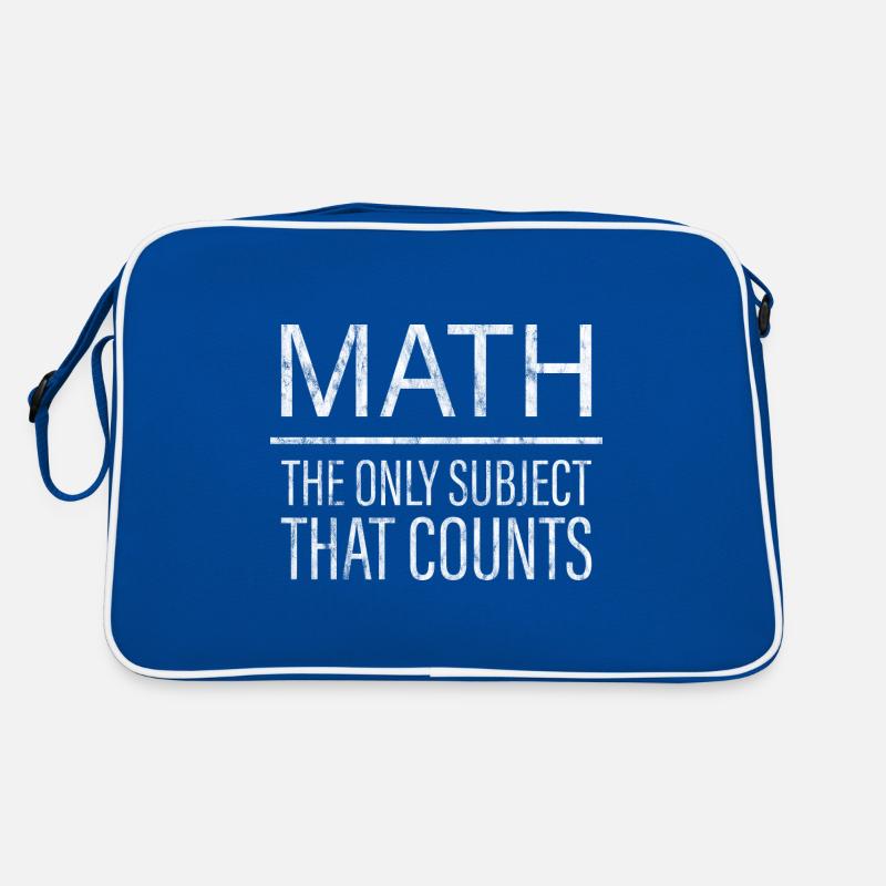 Les maths, la seule matière qui compte 3 Sac Retro