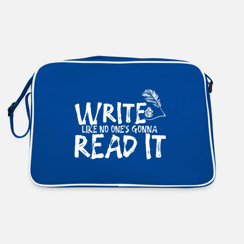 Write Like No One's going to Read It 2 Retro Bag