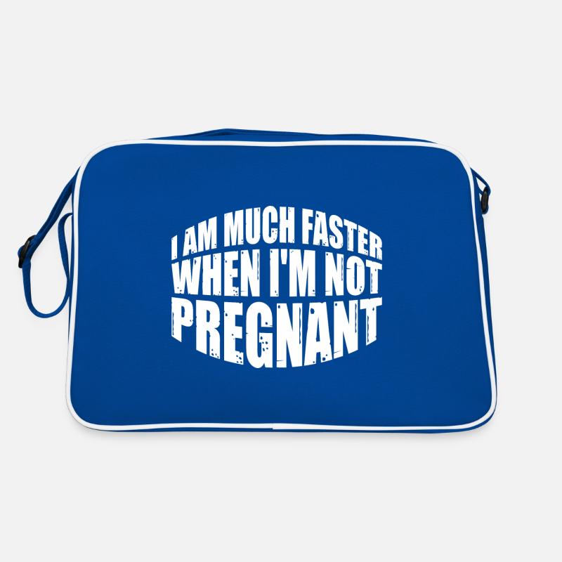 Je suis beaucoup plus rapide quand je ne suis pas enceinte 8 Sac Retro
