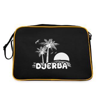 Djerba comme plage - Sac Retro - noir/or - Dos