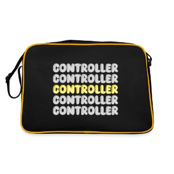 Work Controller - Retro Bag - black/gold - Back
