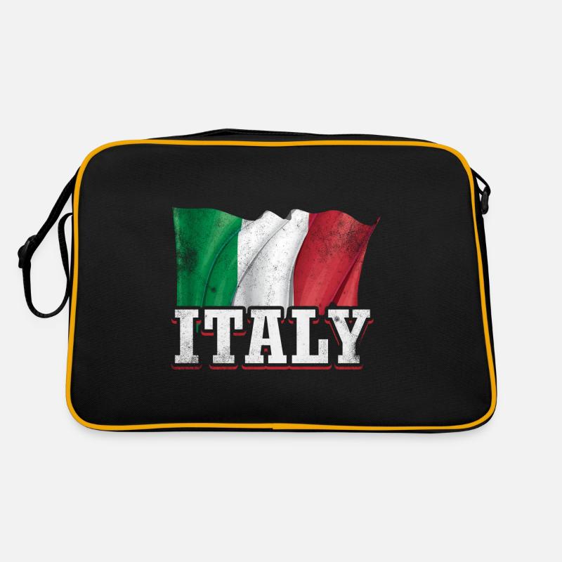 Italie Drapeau Sac Retro