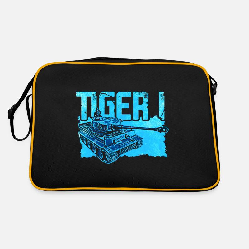 German Tank Tiger 1 from the Second World War Retro Bag