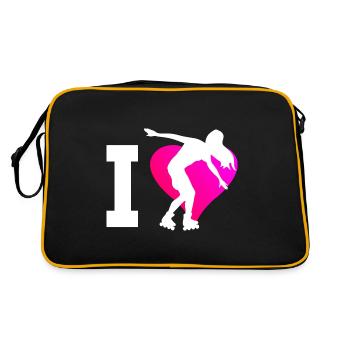 Roller Skates Women Roller Skates Roller Skate - Retro Bag - black/gold - Back