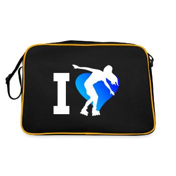 Roller Skate Women's Roller Skating Roller Skates - Retro Bag - black/gold - Back