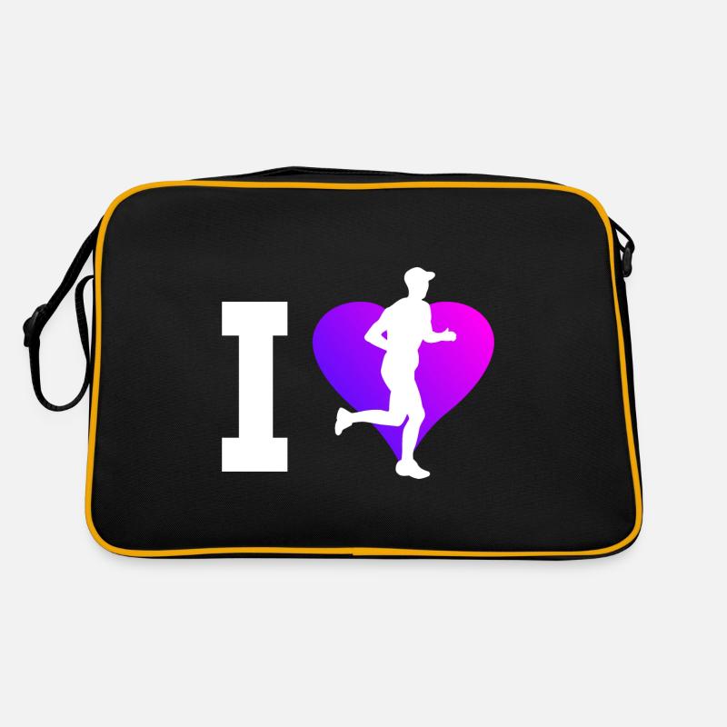 Marathon Runners Women Run Marathon Runner Retro Bag