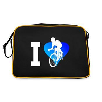 Road Bike Road Bike Men Road Bike Road Cyclist - Sac Retro - noir/or - Dos