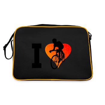 Vélo de route Hommes Vélo de route Vélo de route Vélo de route - Sac Retro - noir/or - Dos