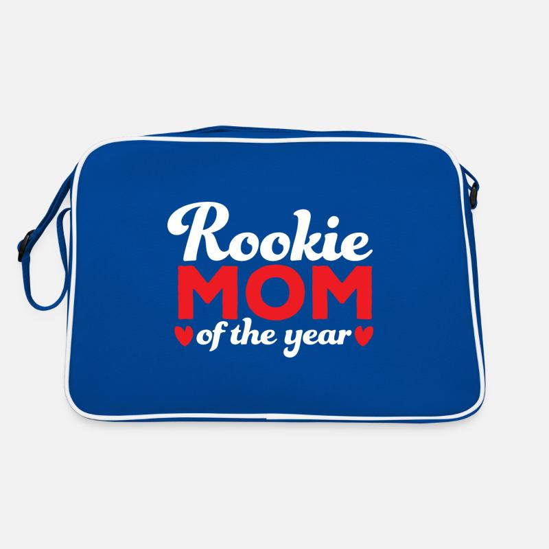 Rookie Mom des Jahres Neue Mutter Muttertag Mutter Retro Tasche