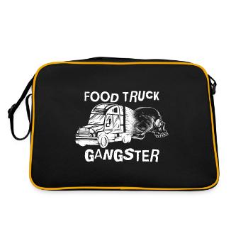 Food Truck Gangster 2 - Sac Retro - noir/or - Dos