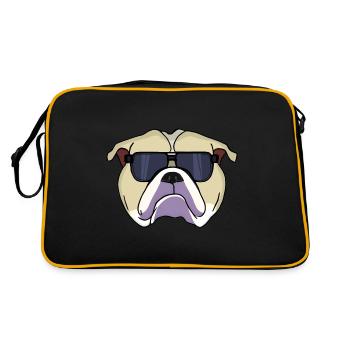 Colorbulls Conti Bulldoggen Continental Bulldogs - Sac Retro - noir/or - Dos