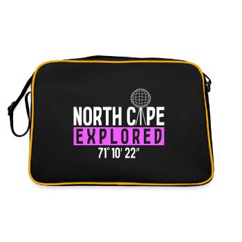 North Cape team tour design - Retro Bag - black/gold - Back