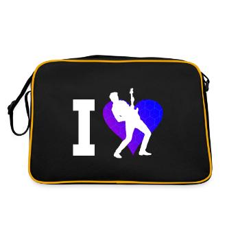 Guitar Electric guitar electronic guitar Guitar - Retro Bag - black/gold - Back