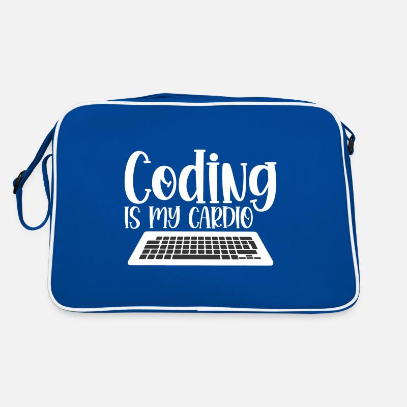 Coding Is My Cardio 4 Retro Bag