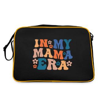 In My Mommy's Era Baby Announcement - Retro Bag - black/gold - Back