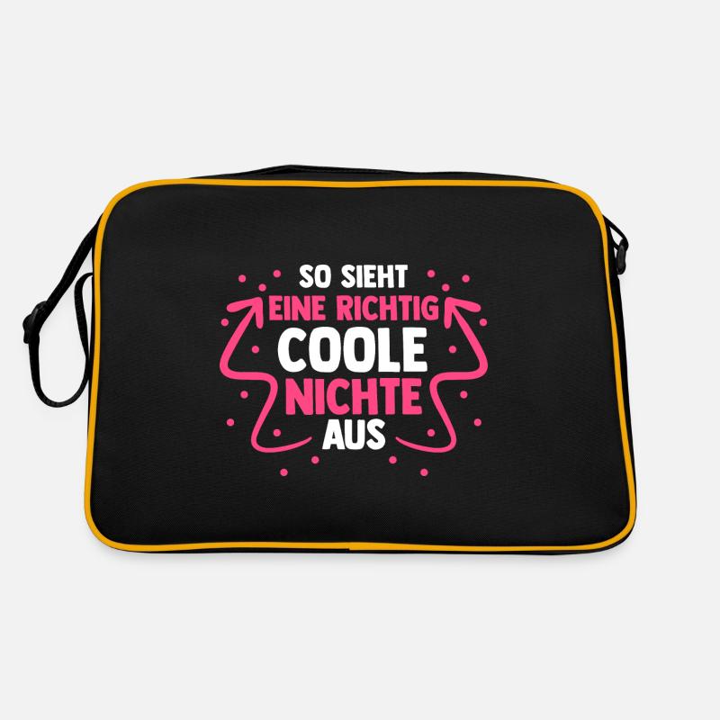 Coole Nichte Retro Tasche