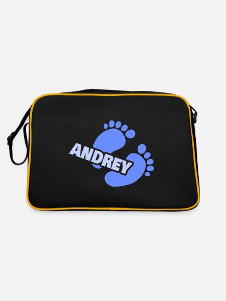 Birth Andrey - Retro Bag - black/gold - Back