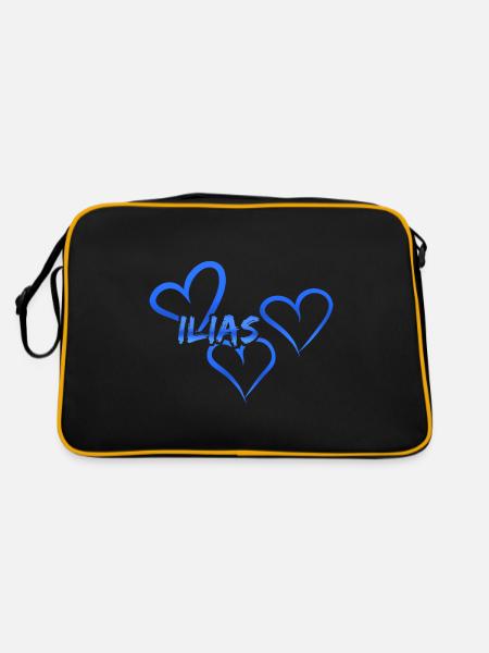 L’Iliade en tant qu’Iliade - Sac Retro - noir/or - Dos