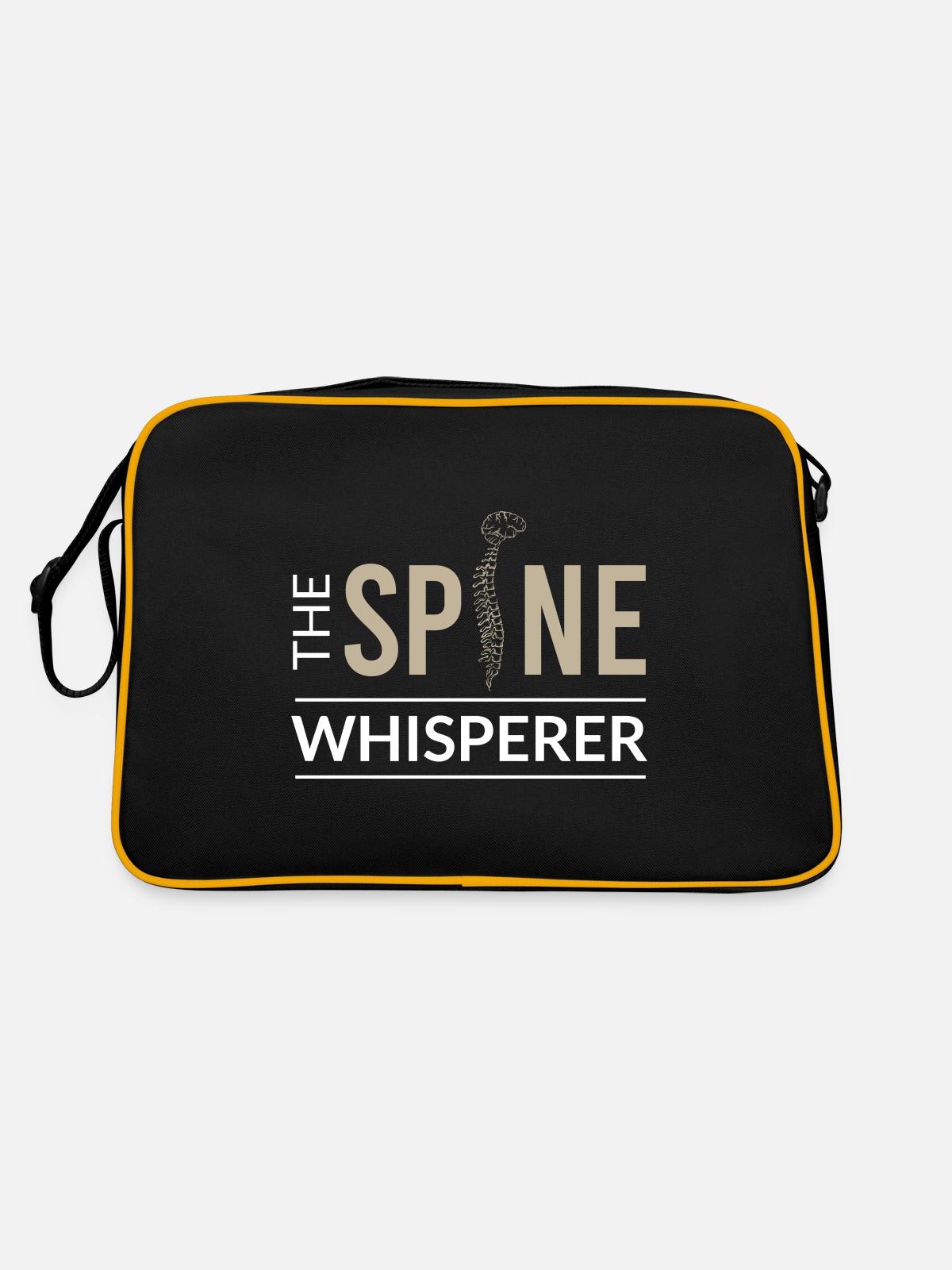 physiotherapy - Retro Bag - black/gold - Back