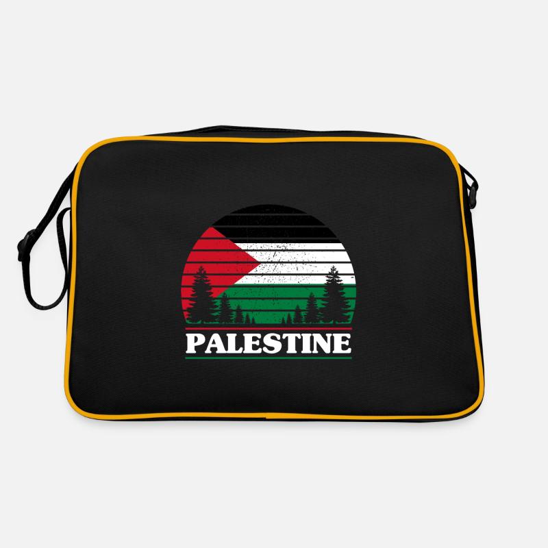 Palestine - Sac Retro - noir/or