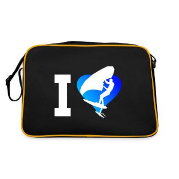 Femmes wingsurf wingfoil wingsurf Hommes - Sac Retro - noir/or - Dos