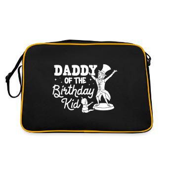 Circus Birthday Party Papa Theme Ringmaster - Retro Bag - black/gold - Back