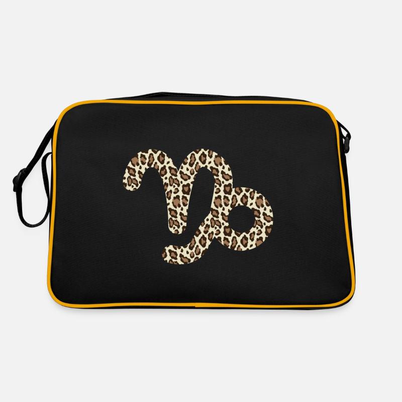 Sternzeichen Steinbock Retro Tasche