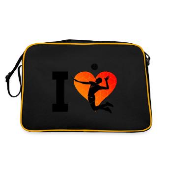 VolleyballEr Volley Women's Beach Volley Beach Volley - Retro Bag - black/gold - Back