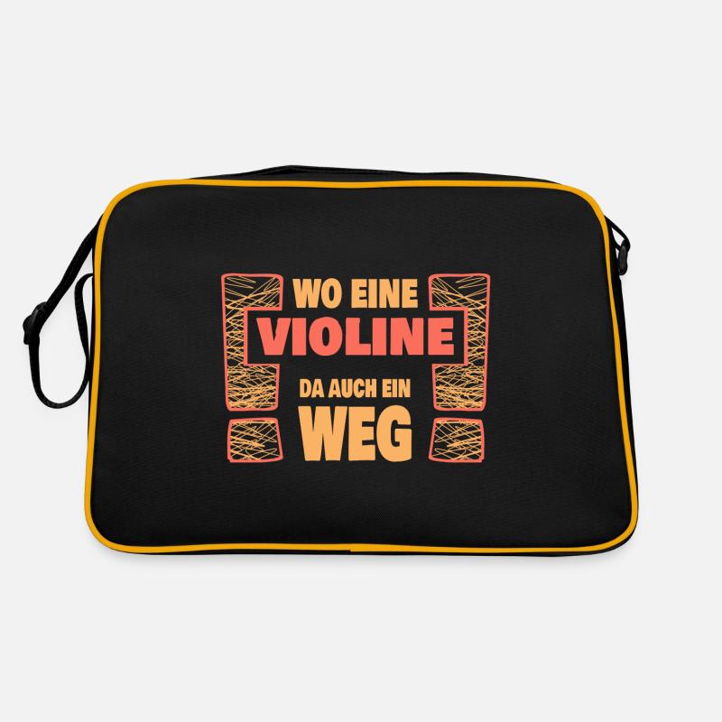 Dire violon Sac Retro