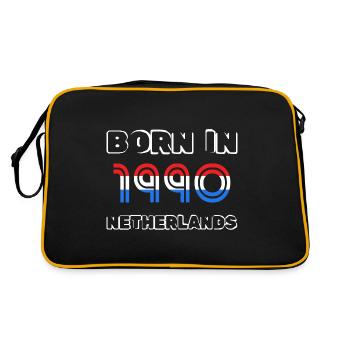 1990 - Retro Bag - black/gold - Back