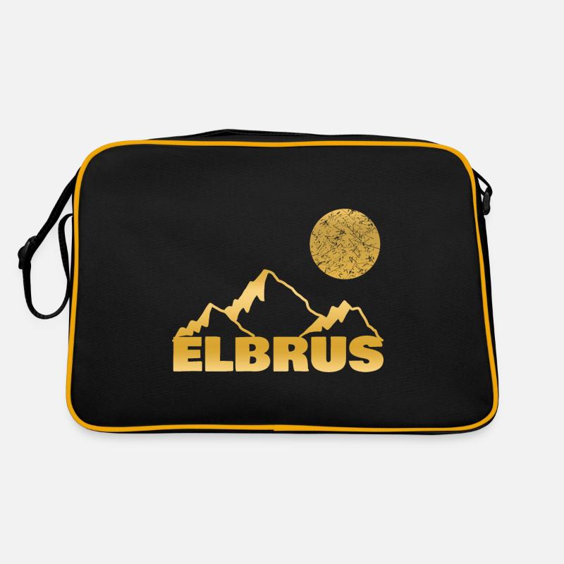 Elbrus as a mountain Retro Bag