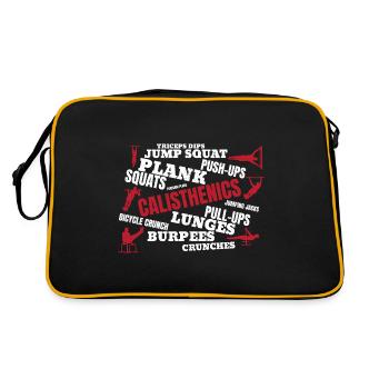 Calisthenics - Retro Bag - black/gold - Back