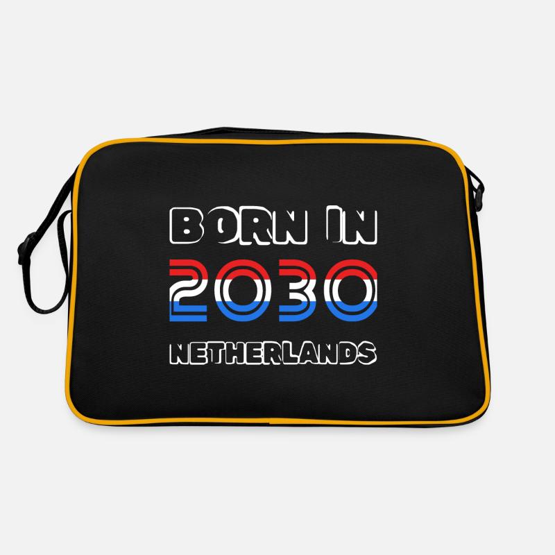 Geboren 2030 Retro Tasche