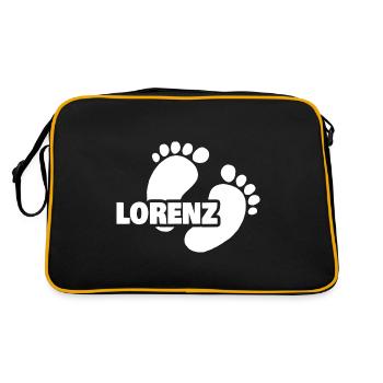 Naissance de Lorenz - Sac Retro - noir/or - Dos